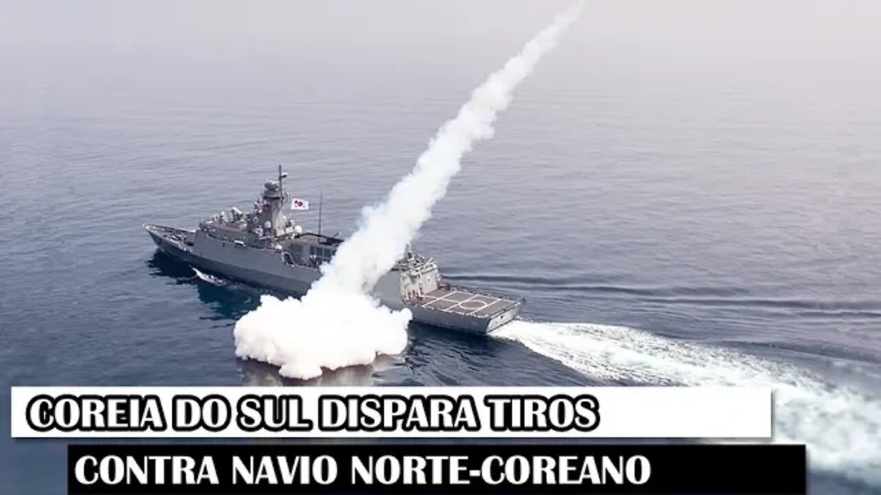 Coreia Do Sul Dispara Tiros Contra Navio Norte-Coreano