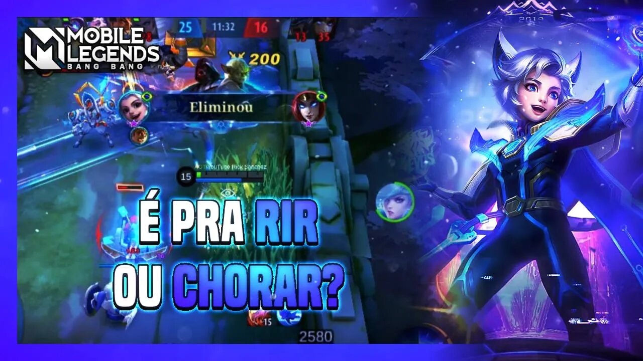 IMAGINA SUBIR DE ELO PRA JOGAR ESSE TIPO DE PT KKKKKKKKKKKKKKKK PATHETIC | MLBB