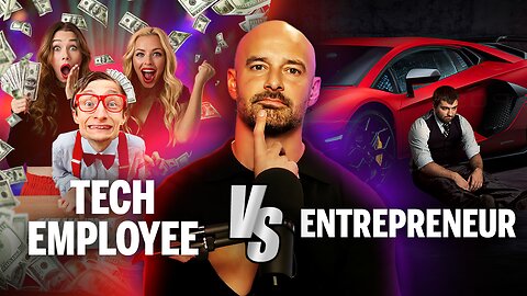 Tech Employee Vs Entrepreneur: Who REALLY makes more money?