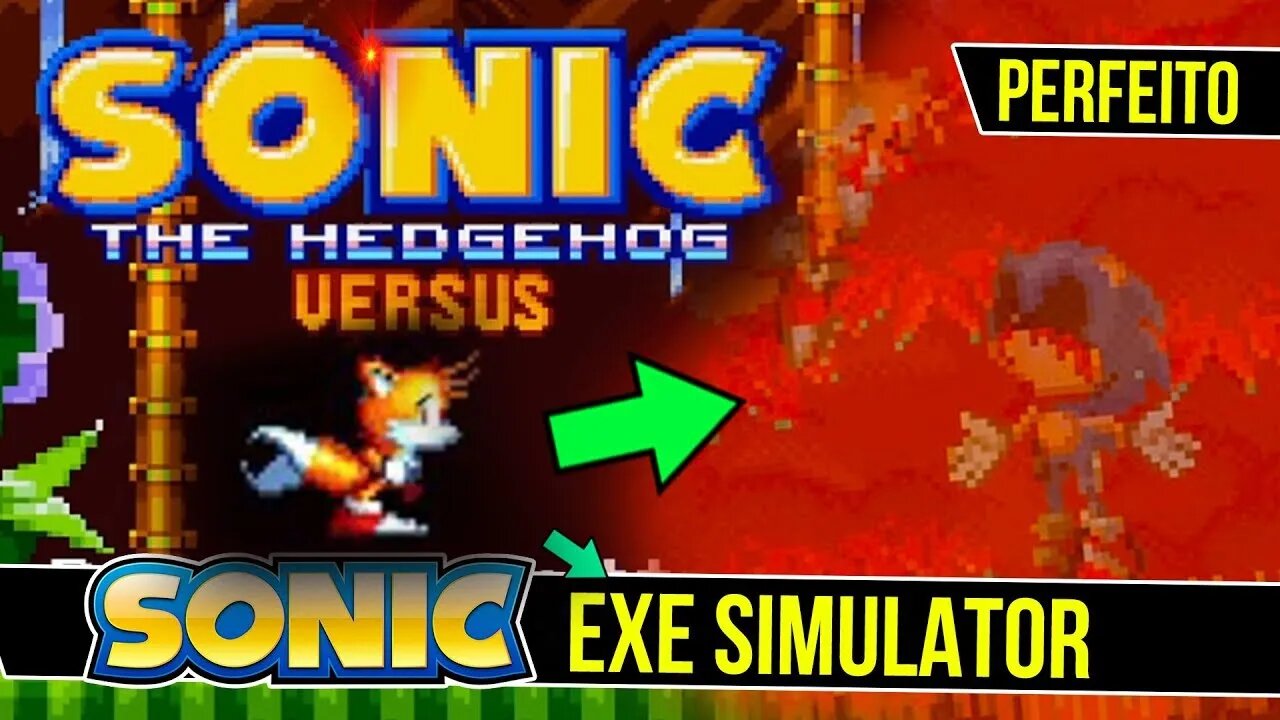 Simulador de Sonic.exe Veio ASSUSTAR | Sonic Versus - Rk Play