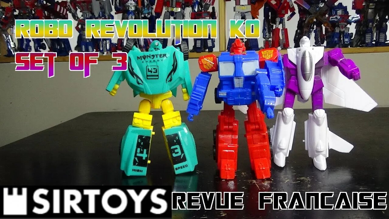[Francais] Revue Video des Robo Revolution KO Set Of 3
