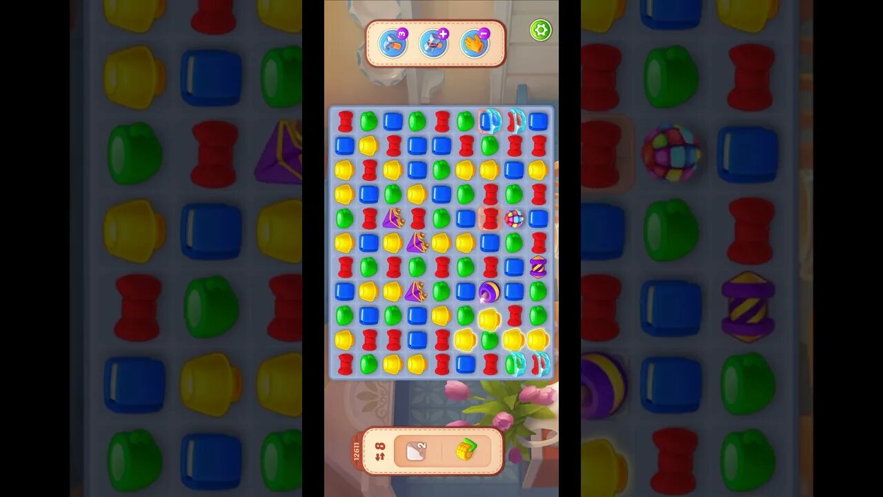 Shorts Playrix Homescapes Gameplay Walkthrough Level 12611-040