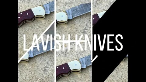 Custom Handmade Kitchen Knives #knives #shorts