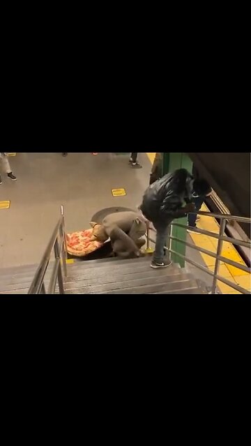 Meanwhile, In The NYC Subway…