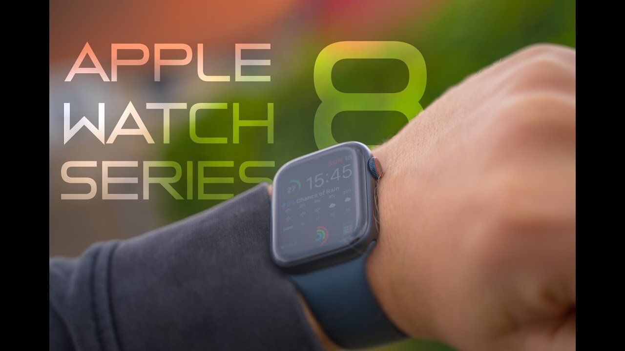 Apple Watch series 8 45mm (midnight) Unboxing and first impression (4K)