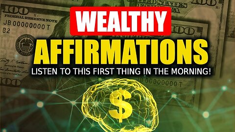 3 minutes of Wealth Affirmation