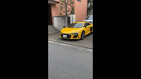 Audi R8 in Japan