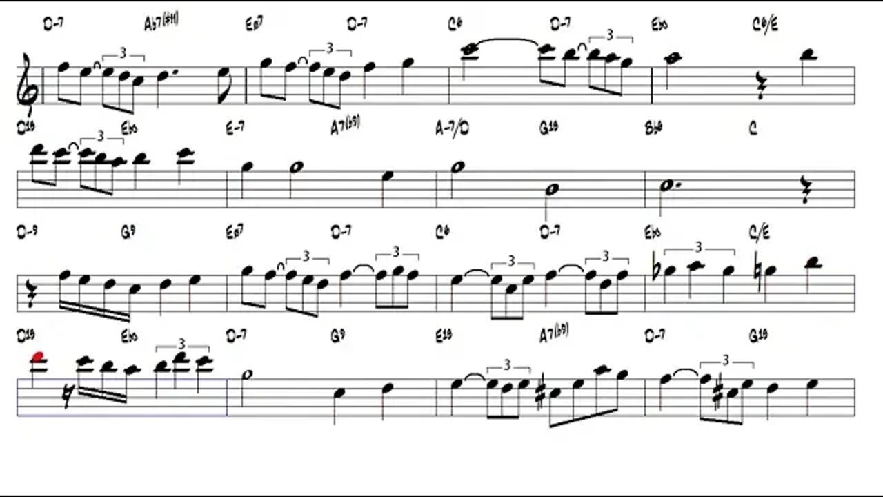 As Time Goes By Herman Hupfeld 1931 Alto Sax1