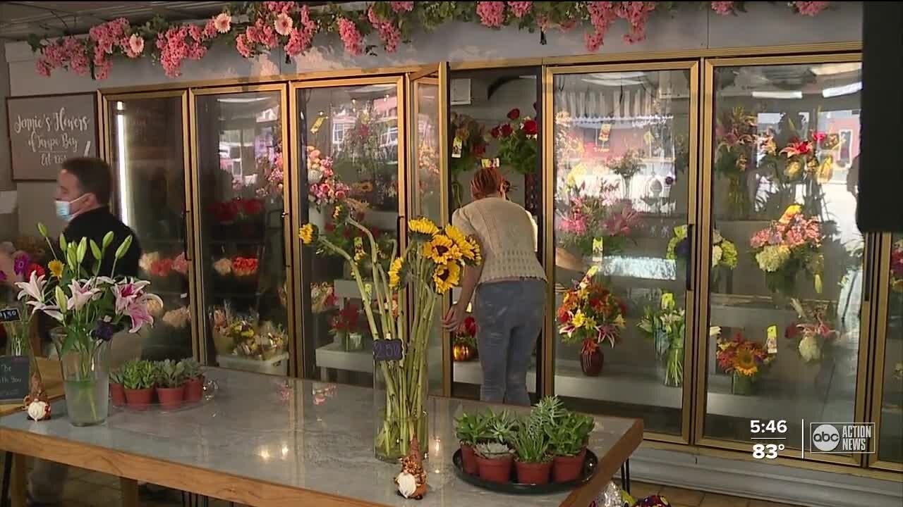 Brides and vendors are dealing with flower shortage