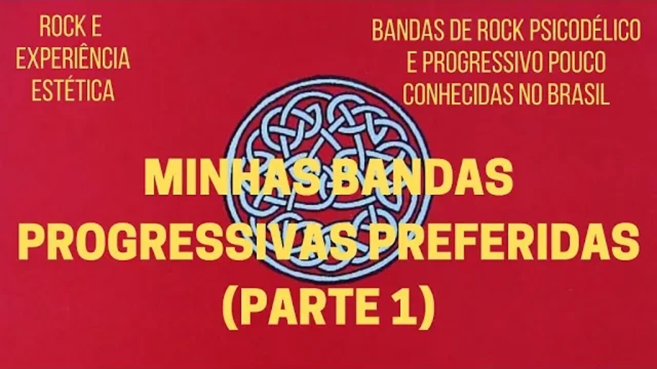 MINHAS BANDAS PROGRESSIVAS FAVORITAS