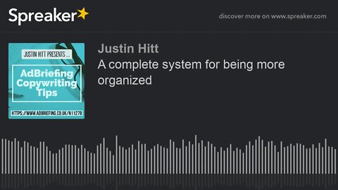 A complete system for being more organized