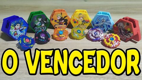 RESULTADO DO SORTEIO DA COLEÇÃO COMPLETA DE BEYBLADE no @McDonald's Brasil