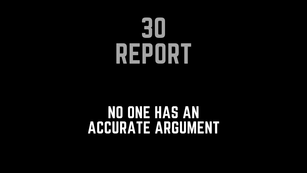 30 Report - Manipulated Data & The Pineapple TV Show