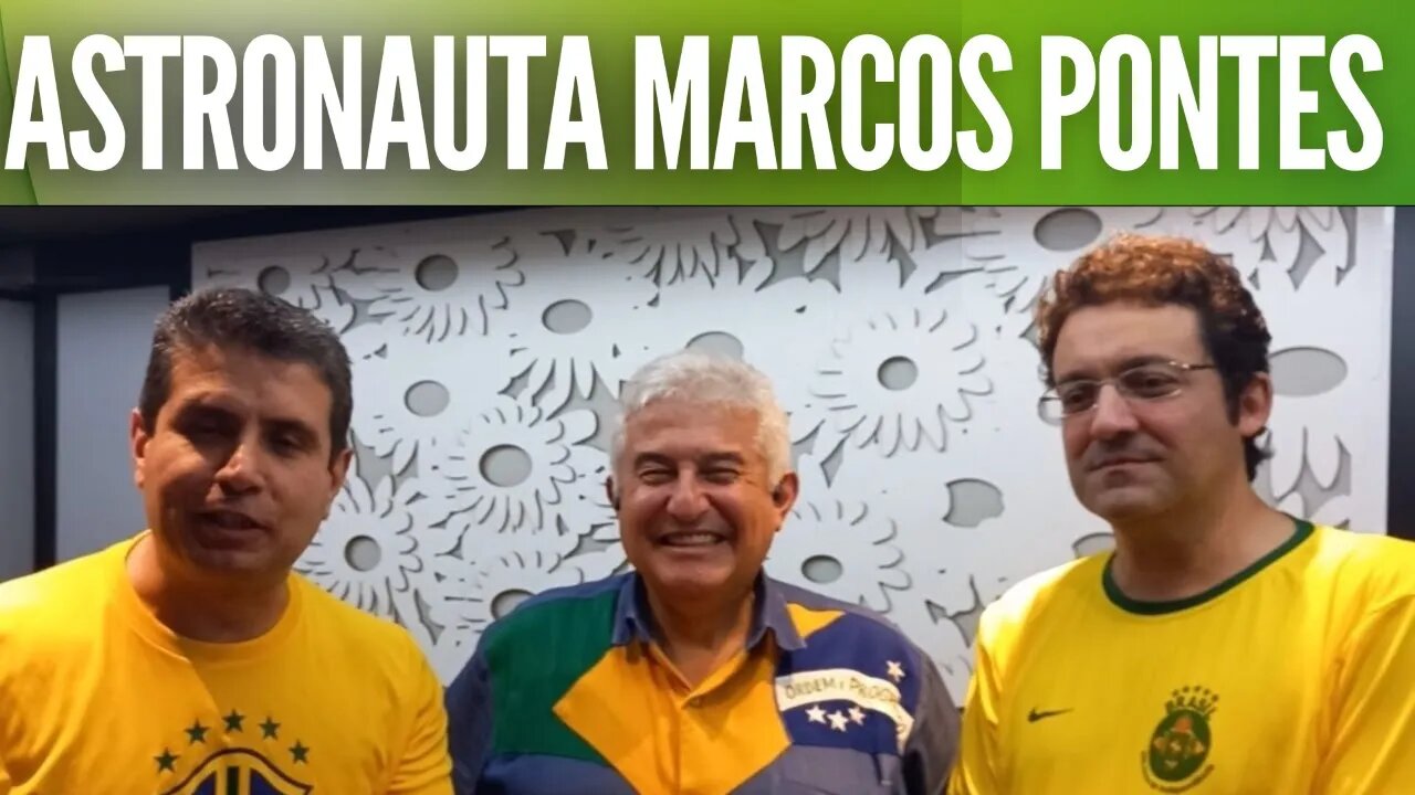 Astronauta Marcos Pontes no 7 de setembro. Cobertura da Jovem Pan