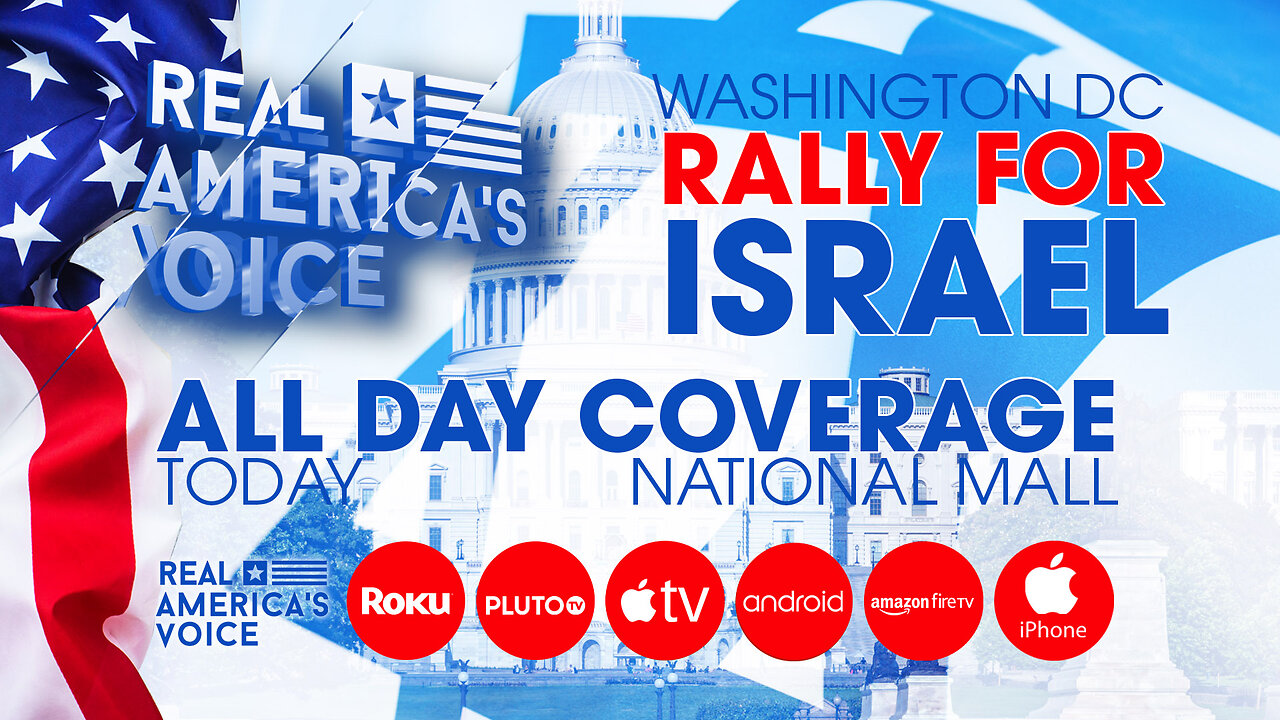 MARCH FOR ISRAEL AT THE NATIONAL MALL IN D.C.