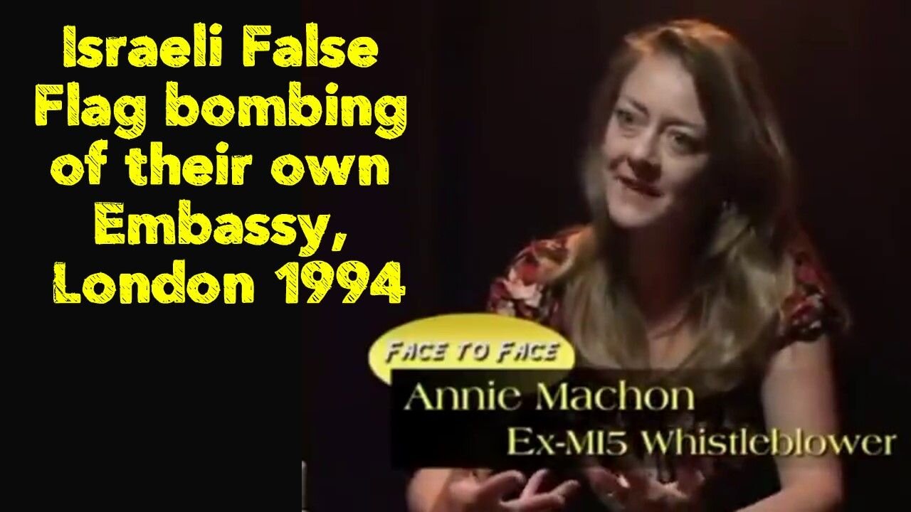 Israeli False Flag bombing of their own Embassy, London 1994