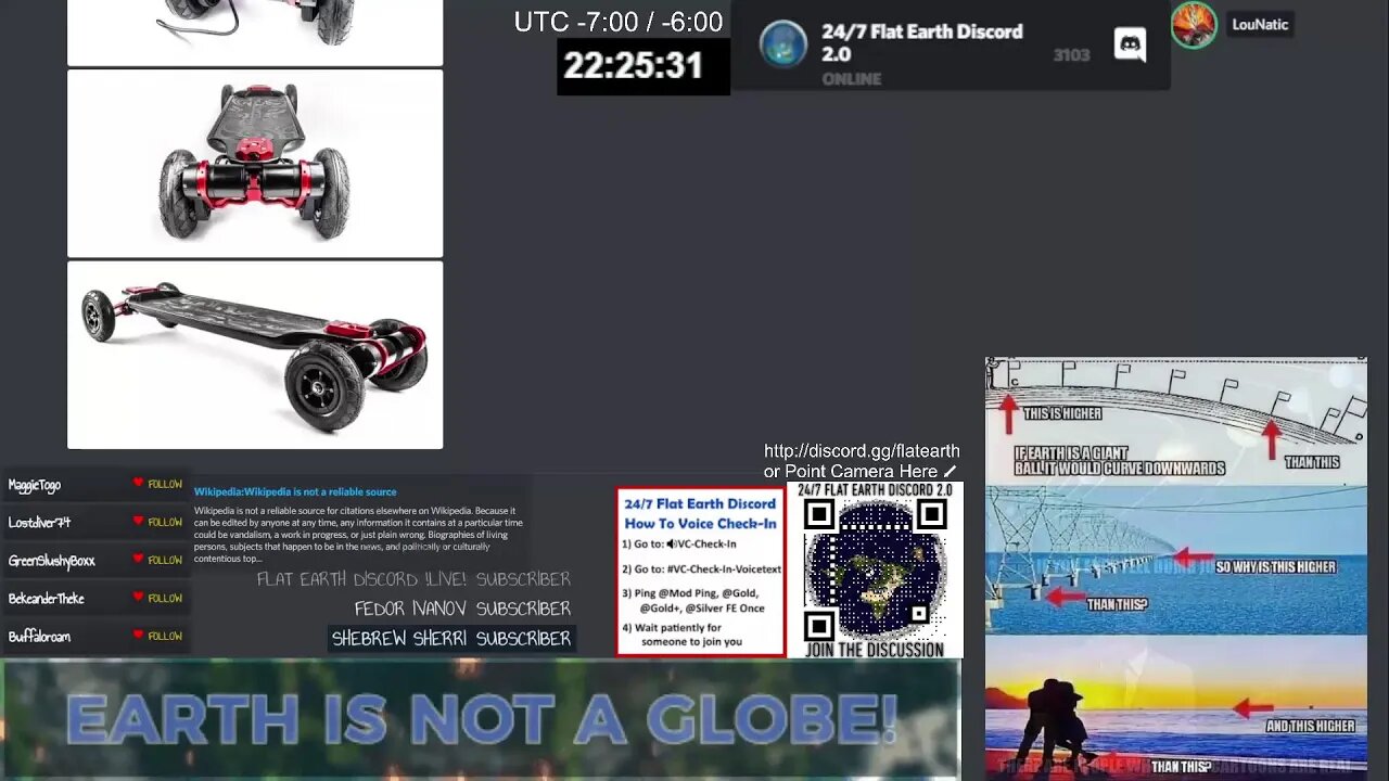 HELICAL MODEL VS. SCIENCE on 24/7 Flat Earth Discord 2.0