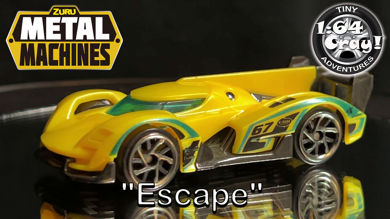 "Escape" in Yellow- Model by Metal Machines by ZURU