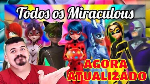 REACT TODOS OS MIRACULOUS E KWAMIS da Caixa Chinesa - MELHOR DO MUNDO