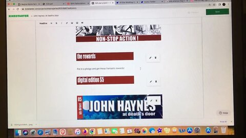 Getting Closer To The Launch Of The John Haynes: At Death's Door Kickstarter!