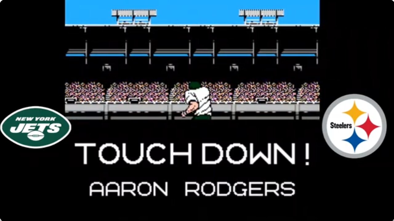 Tecmo Super Bowl 2024 (NES) - New York Jets vs. Pittsburgh Steelers