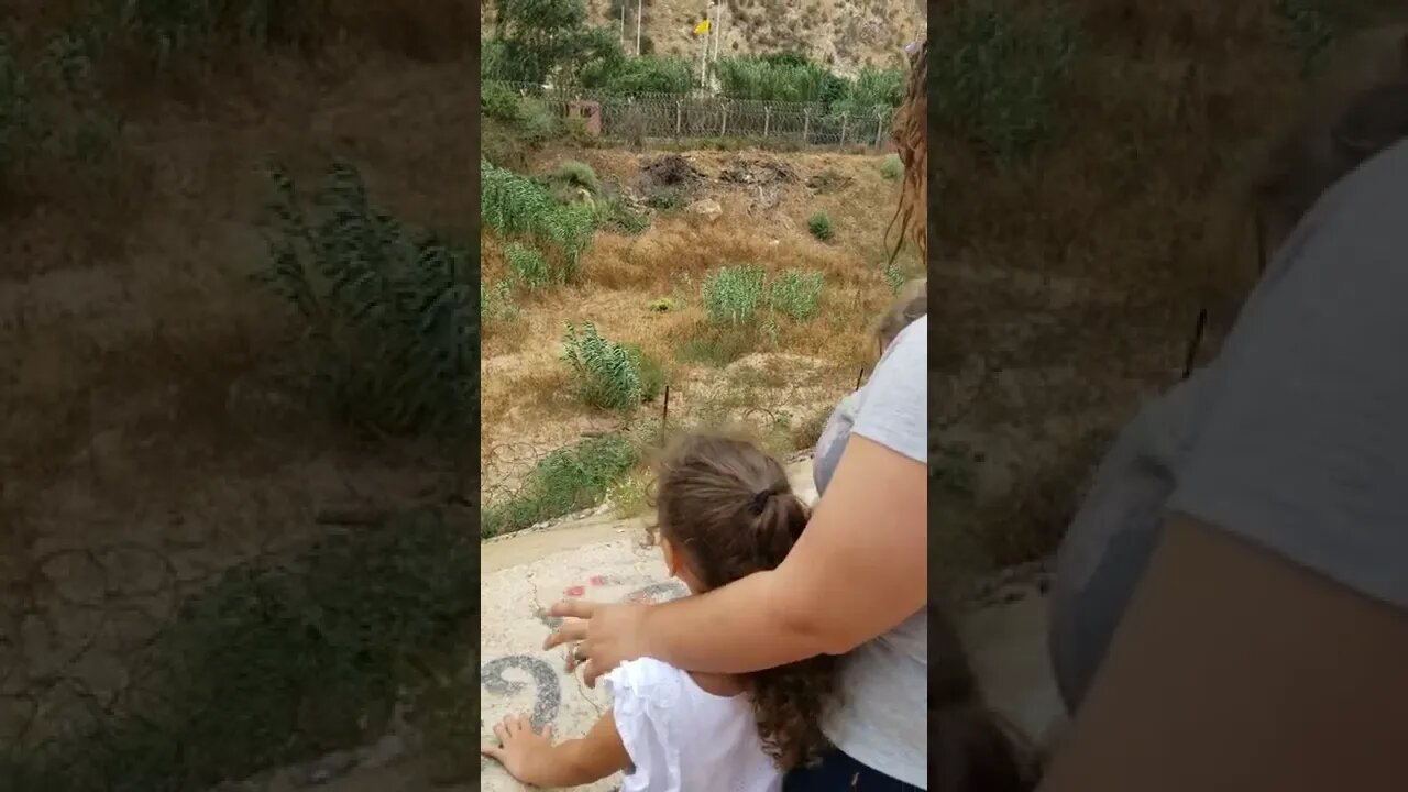 Kenza and Mary visit the border wall between Algeria and Morocco