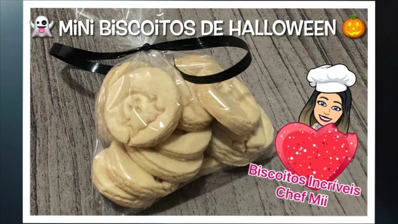 Mini Biscoitos de 🎃 Halloween 👻 com Carimbos Blue Stars - 🎃 Halloween 👻 2023