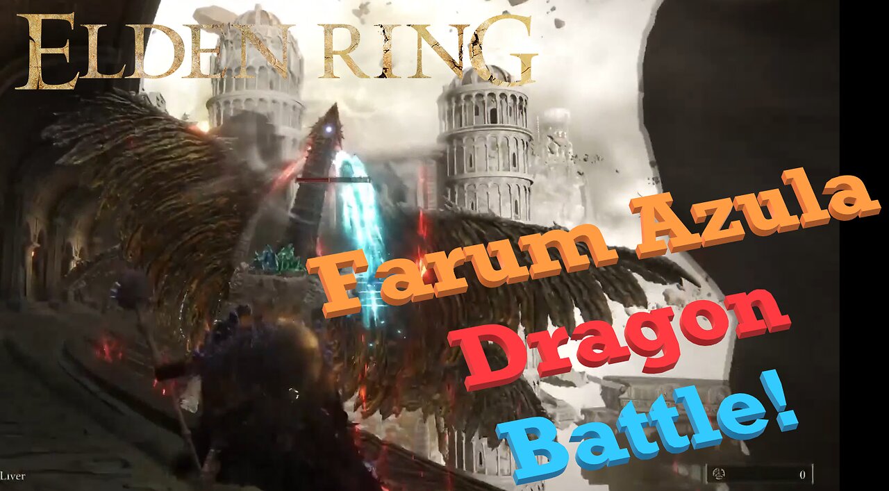 Farum Azula Dragon Fight - Elden Ring