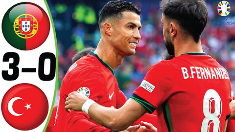 Portugal 3-0 Turkey Highlights & Every Goal 2024 High Definition