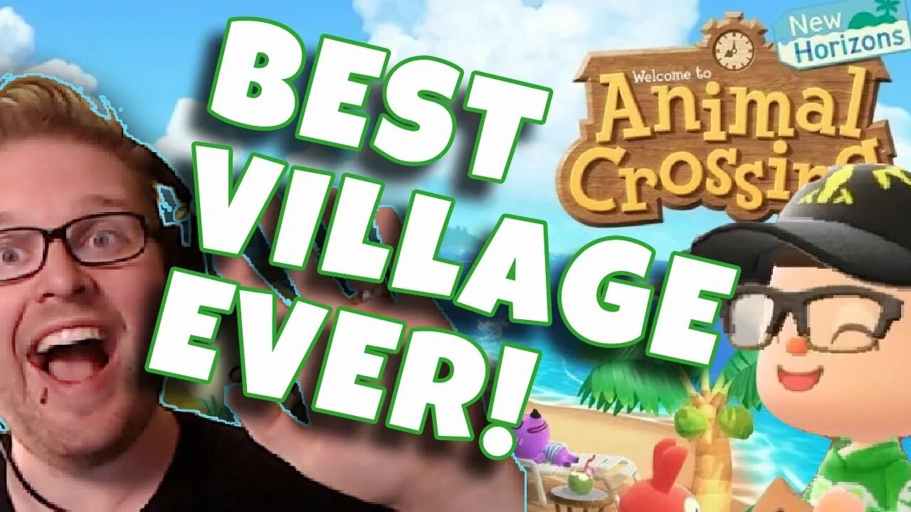 BEST Animal Crossing Village EVER in New Horizons!