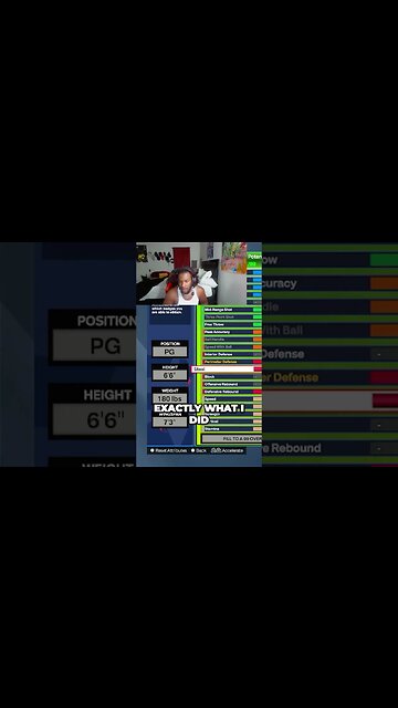 THIS 6’6 BUILD HAS AMAZING DEFENSE #shorts