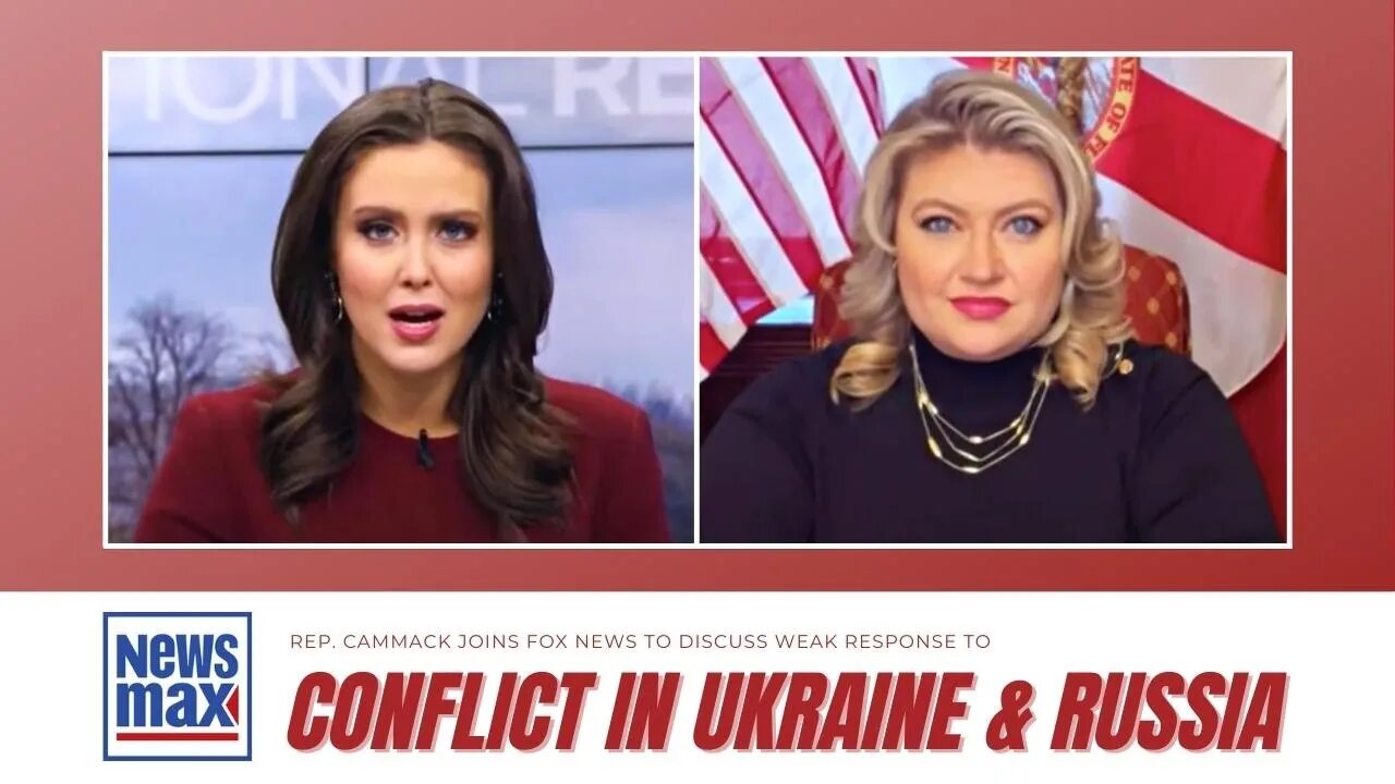 Rep. Cammack Slams Biden Admin. Over Weak Posturing In Ukraine-Russia Conflict As Tensions Mount