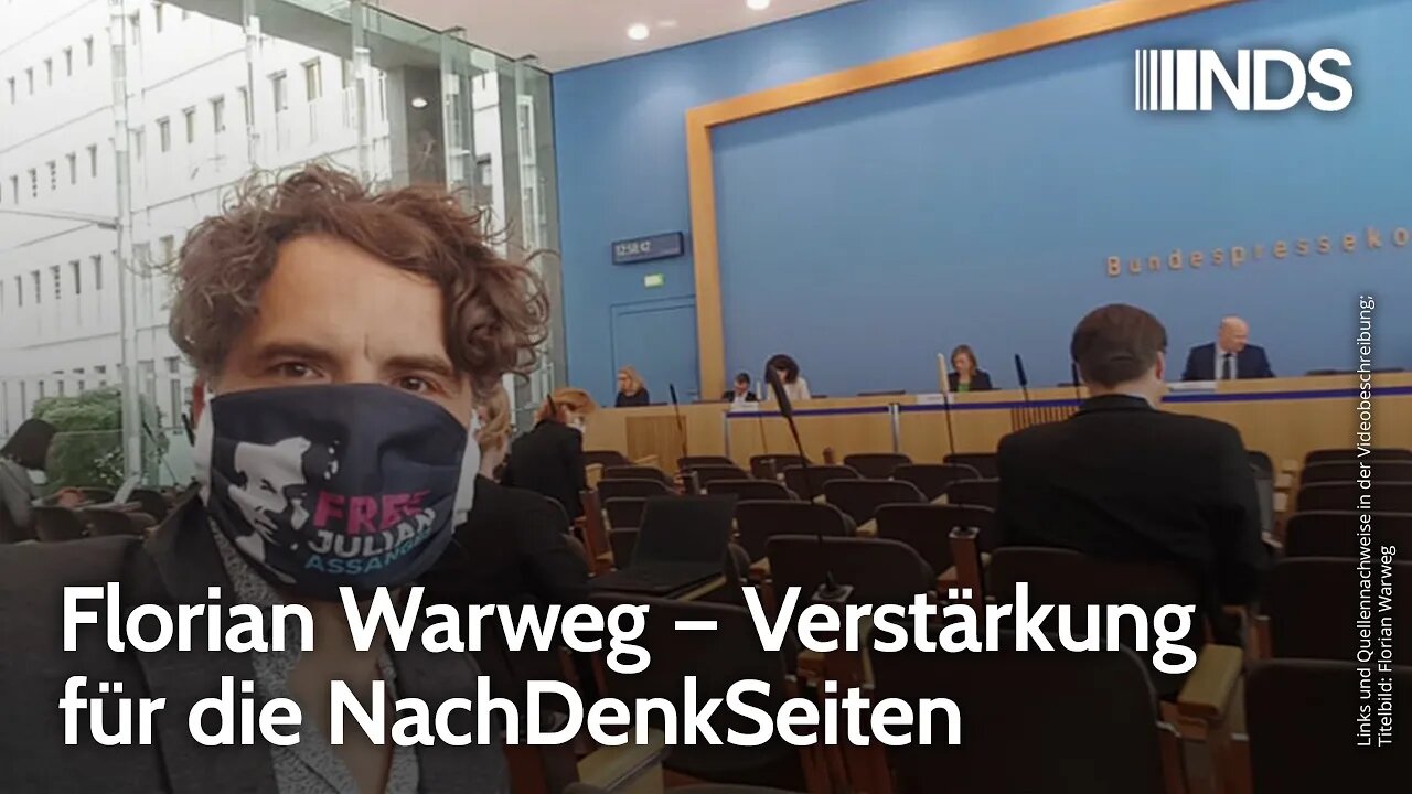 Florian Warweg – Verstärkung für die NachDenkSeiten | NachDenkSeiten-Podcast