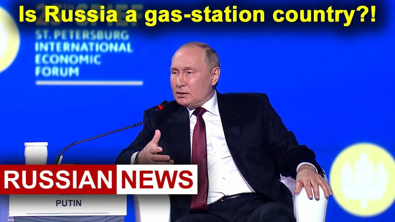 Putin: about Ukraine, Russia and the United States. St. Petersburg International Economic Forum