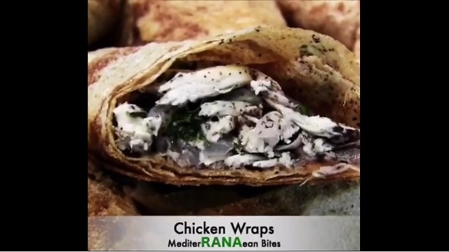 How to make delicious chicken wraps