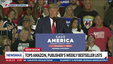 Trump Thanks Ginni Thomas for Standing by Stolen '20 Election: ‘She Didn’t Wilt Under Pressure’