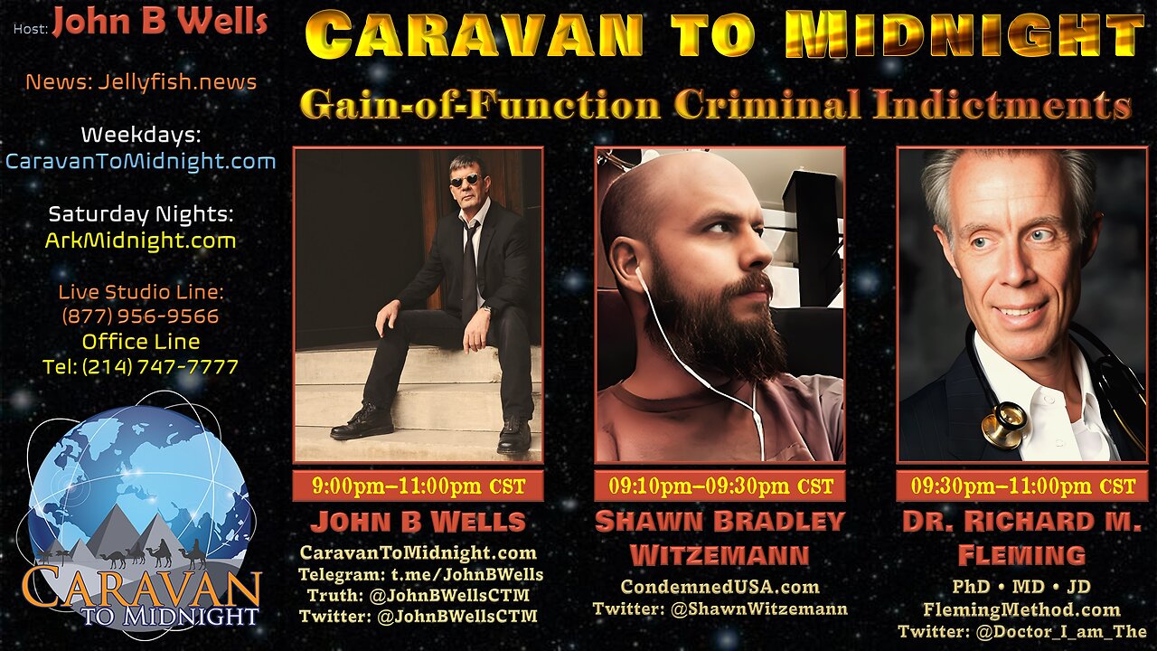 Gain-of-Function Criminal Indictments - John B Wells LIVE