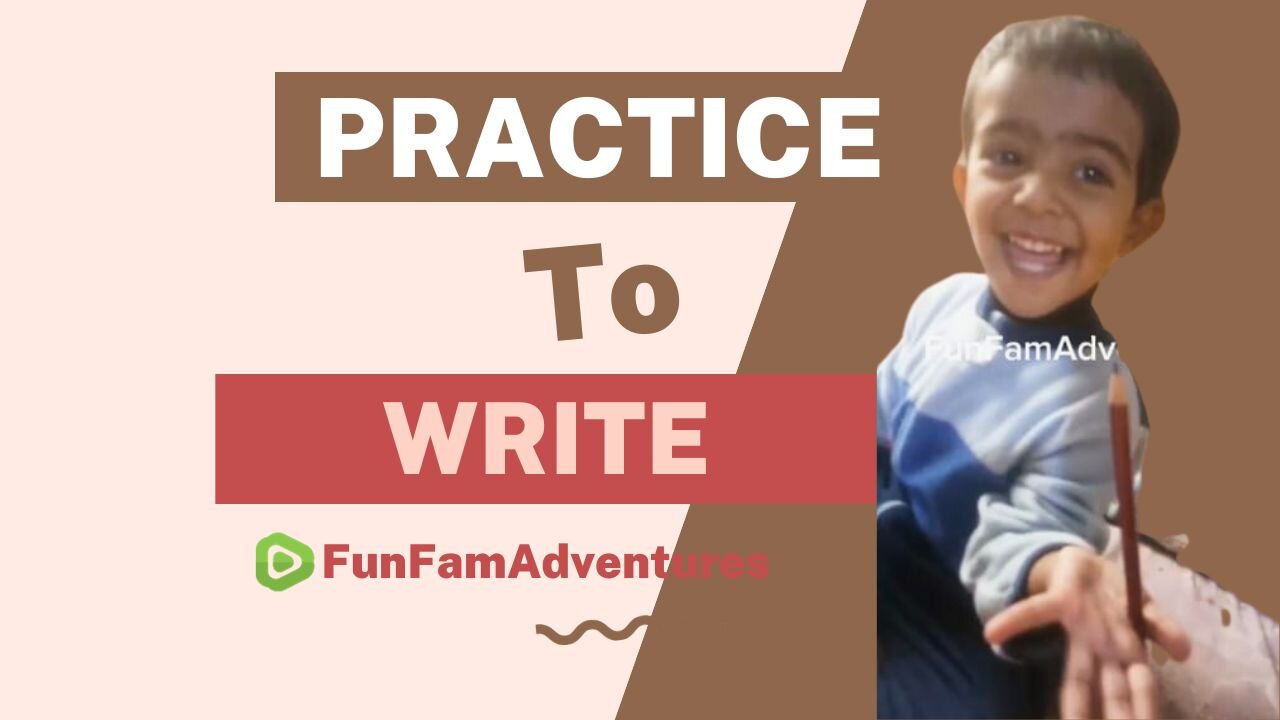 Adorable Young Teacher: Watch a Cute Little Girl Teach How to Write! ✍️👧