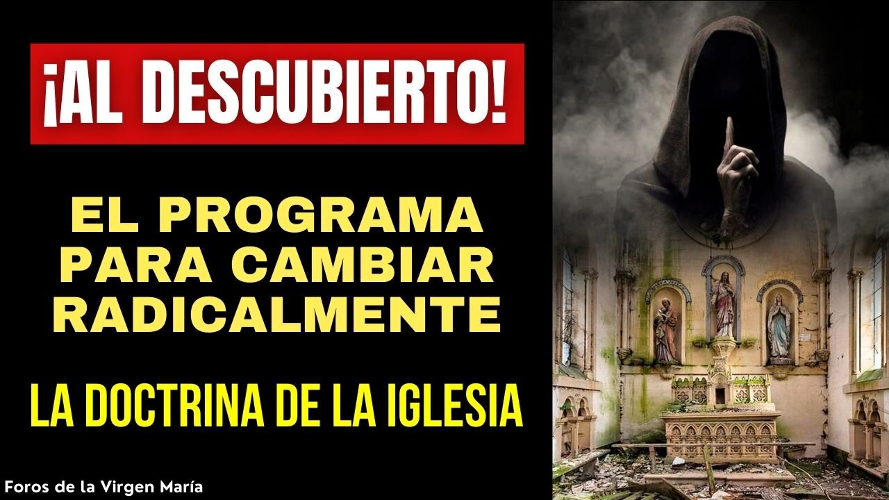 ¡Programa Revelado! de la Rebelión en progreso Contra la Doctrina Católica en la Iglesia