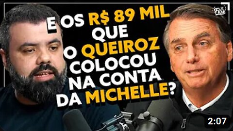 Por que QUEIROZ depositou R$ 89 MIL na conta de MICHELLE BOLSONARO?