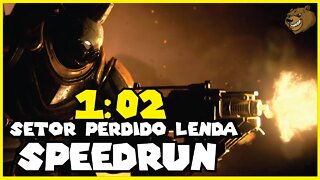 DESTINY 2 │MEU MELHOR SPEEDRUN DESSE SETOR PERDIDO LENDA