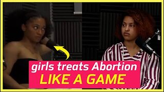 Women Treats Abortion like a video game