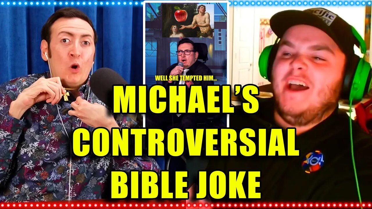 Michael's Controversial Bible Joke | Walk And Roll Podcast Clip