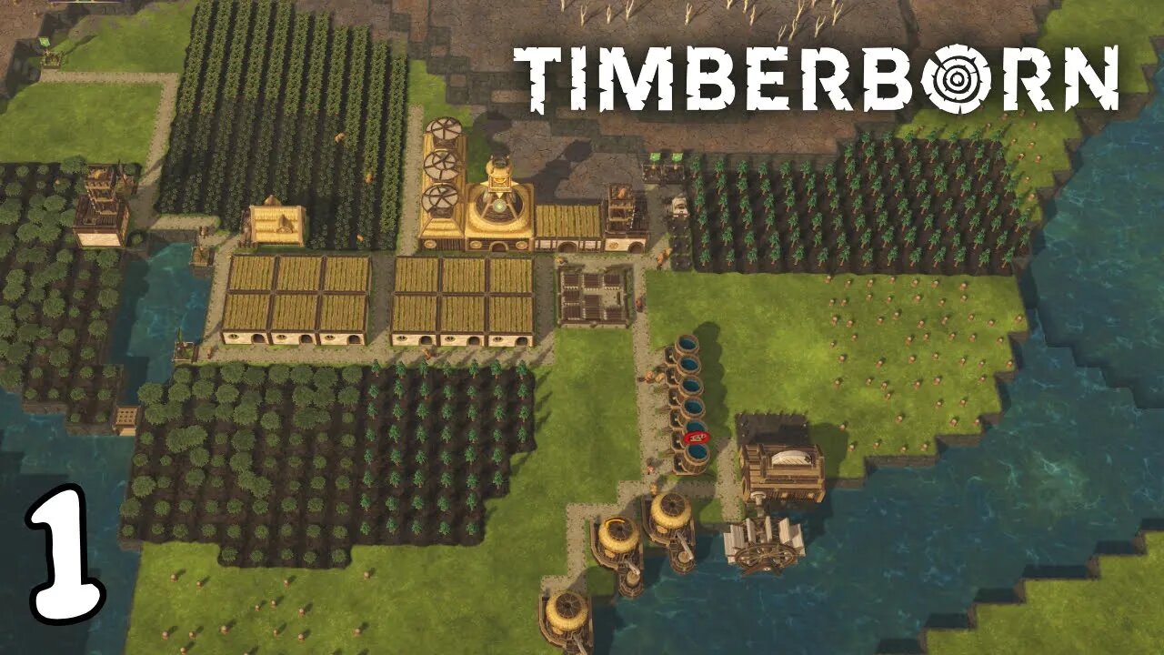 Who Knew Beavers Could Build Cities - Timberborn - 1