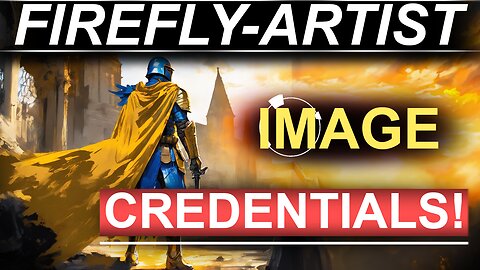 Adobe Firefly Creator Image Credentials Verification (In 60 SECONDS!!)