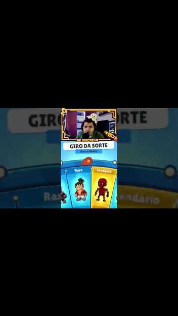 EAI MANINHO ,CAMENTA AI ,QUAL A SUA ULTIMA SKIN ? #cosmiconerd #stumbleguys