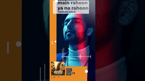 Main Rahoon Ya Na Rahoon (Music Box) by Armaan Malik #Shorts