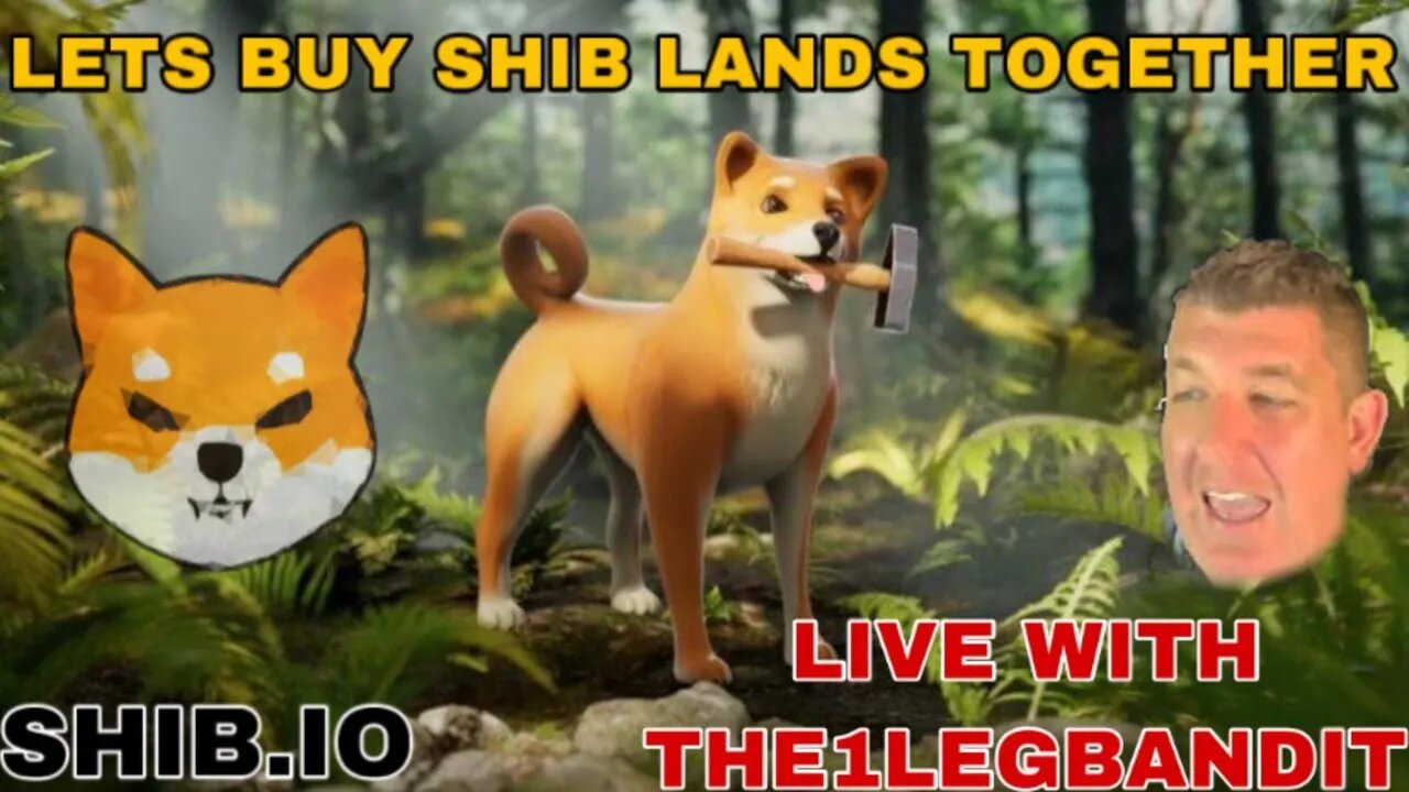 Let's Buy SHIB Metaverse Lands Together LIVE