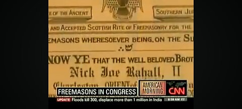 32nd 33rd Degree Freemason Luciferians in Congress all of them al rare video sharel