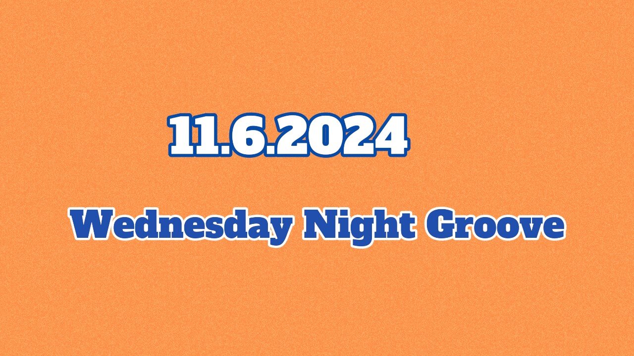 11.6.2024 - Groovy Jimmy Lives - Wednesday night Groove